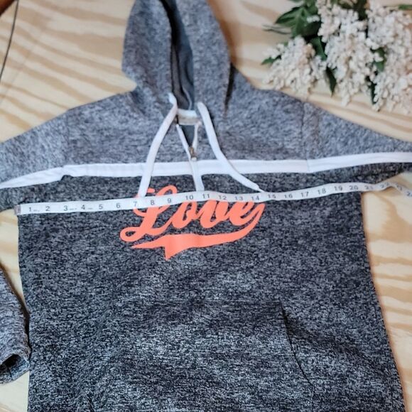 Bobbie Brooks "Love" Hoodie Sweatshirt - Picture 5 of 6
